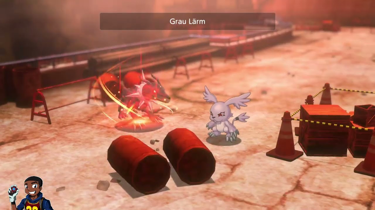 Labramon Digivoles Fangmon Boss Battle | Digimon Survive