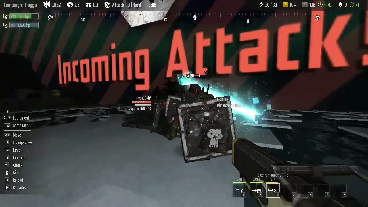Block Fortress 2. Tiayga area 1 on hard mode followup part 1
