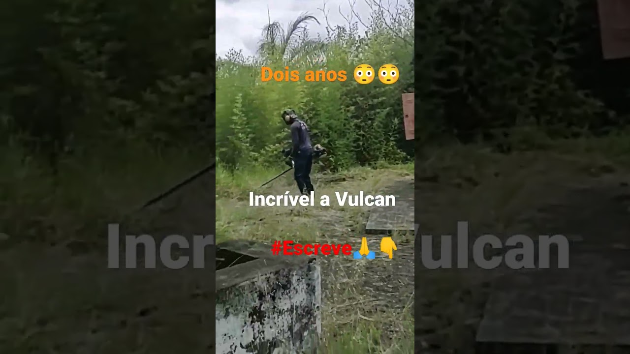 Ro&ccedil;adeira vulcan CE 52 cc passou teste #