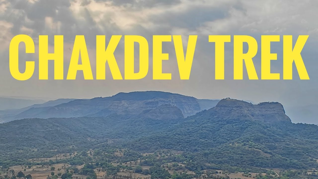 Chakdev Fort Aerial View | किल्ले चकदेव | #Trekking #drone #sahyadri
