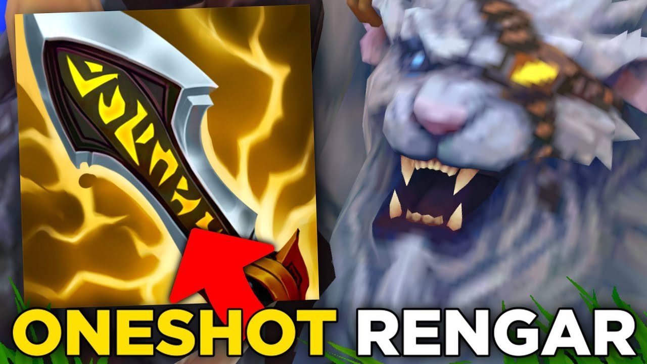 Rengar pod ONESHOTA niszczy każdego w League of Legends