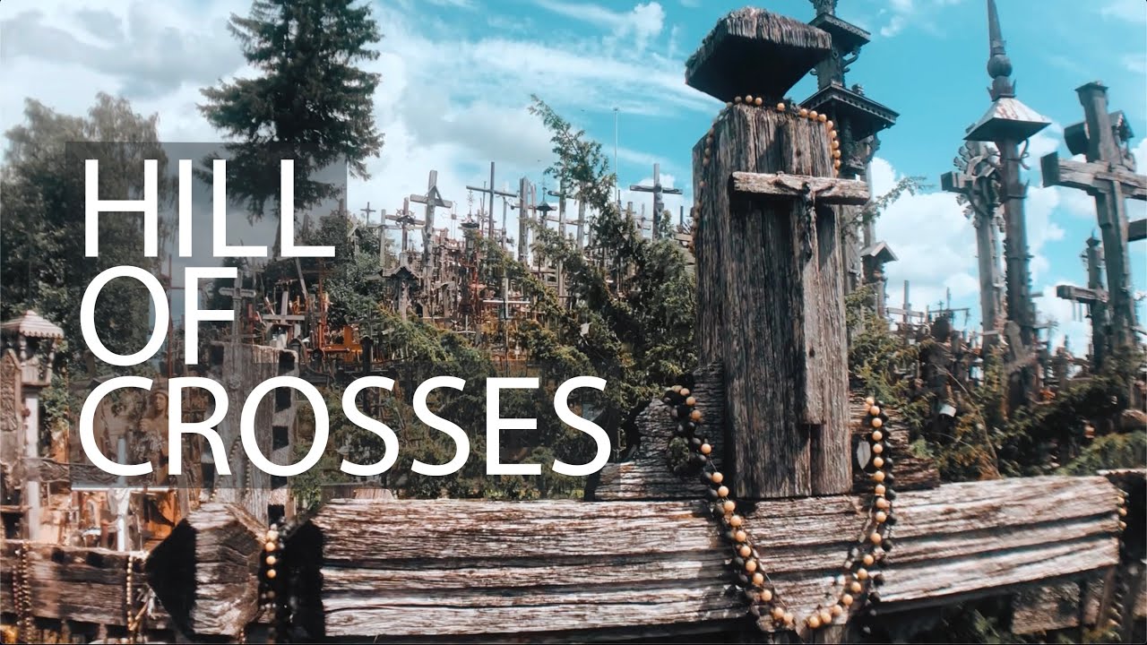 VAN LIFE LITHUANIA 2/10 - HILL OF CROSSES  - Road Trip To See Over 200,000 Crosses!! #vanlifeeurope