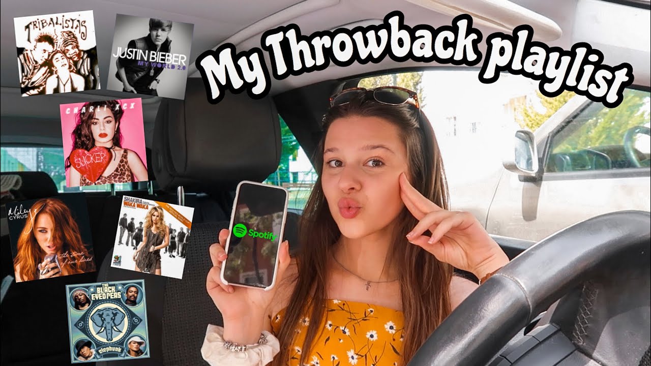 MY THROWBACK PLAYLIST ~Que Nostalgia~ | Mariana Reis