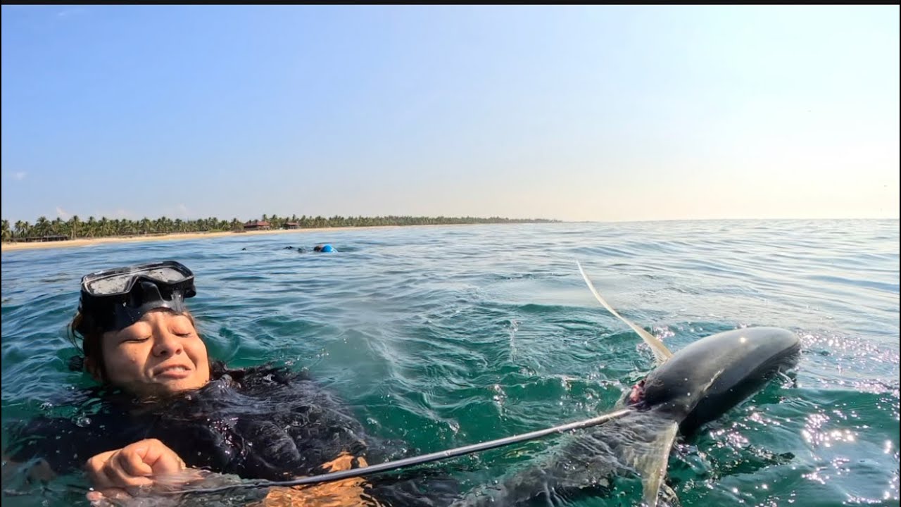 FUIMOS A ARPONEAR AL MAR Y NO CREERÁN LO QUE LES GRABÉ BAJO EL AGUA 