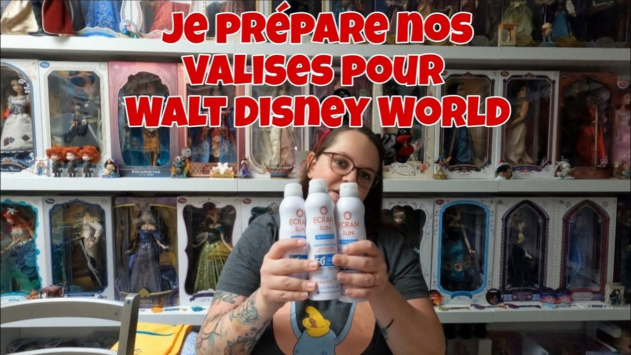 Que mettre dans sa valise pour aller à Walt Disney World?