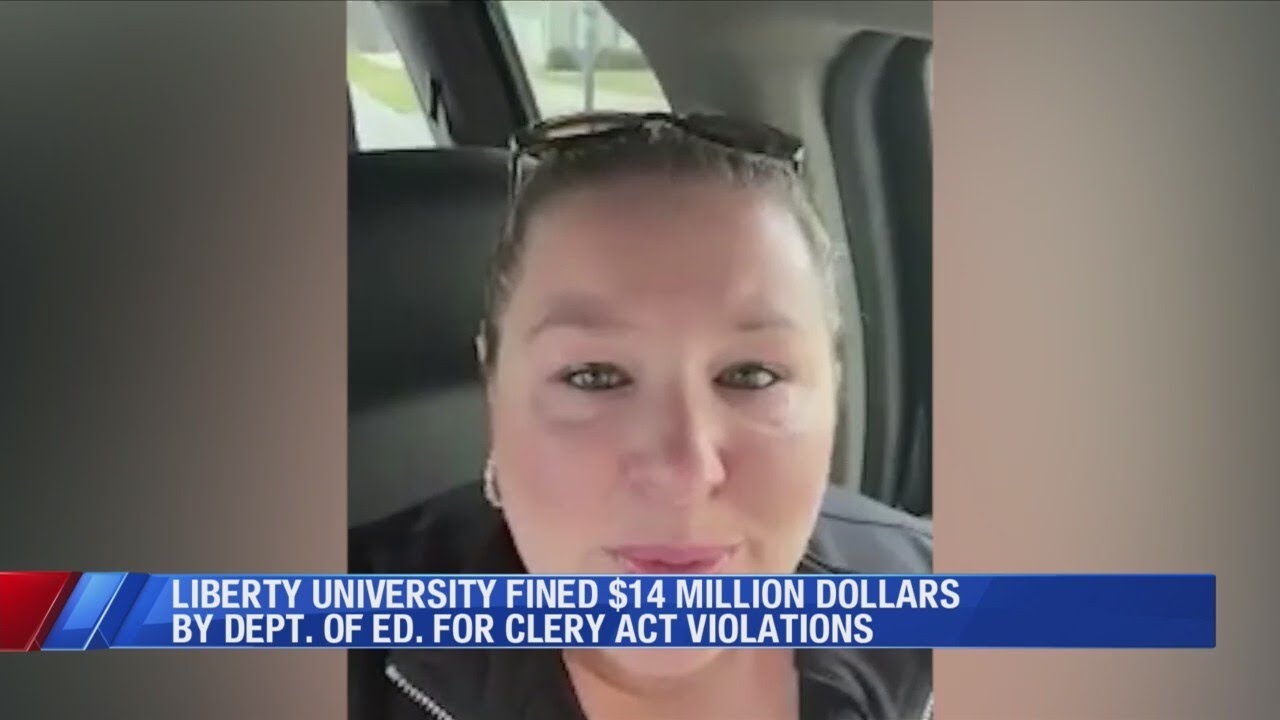 Survivors speak out after Liberty University fined $14 million by Department of Education