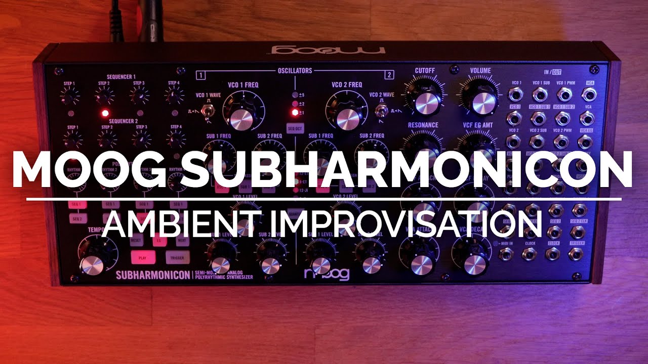 Moog Subharmonicon - Ambient Improvisation