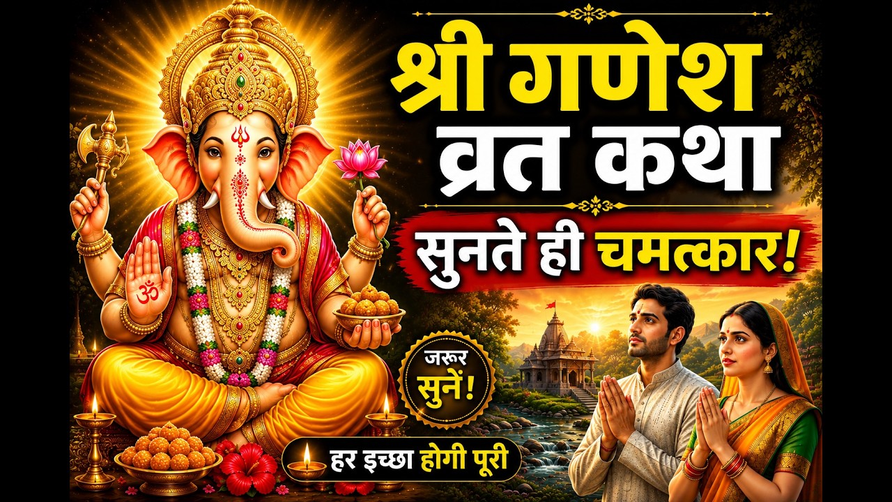 🙏 श्री गणेश व्रत कथा | जीवन बदल देने वाली गणपति बप्पा की अद्भुत कहानी | Ganesh ji KI Kahani 💥