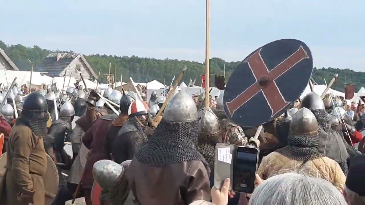 Festiwal Słowian i Wiking&oacute;w 2024. Gł&oacute;wna bitwa. I potyczka.