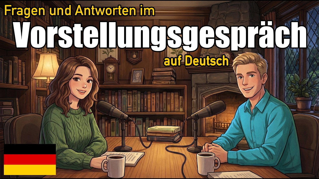 Fragen und Antworten im Vorstellungsgespr&auml;ch auf Deutsch | T&auml;gliche deutsche Konversationspraxis