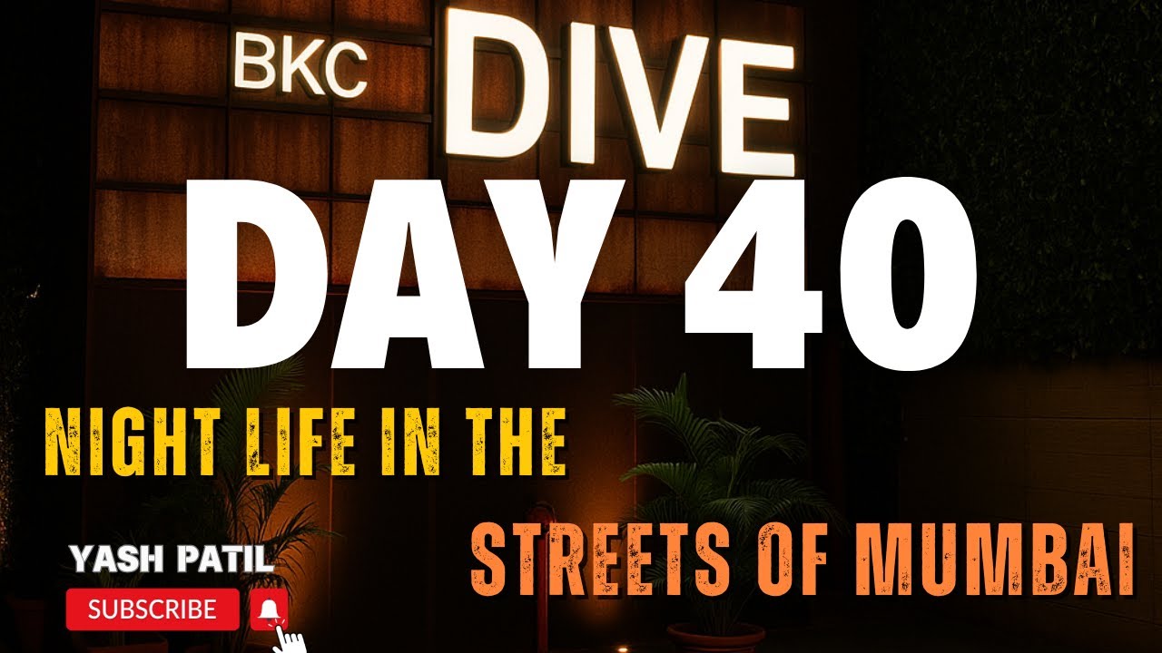 Saturday Night in the Streets of Mumbai BKC Dive & Rehmat Restaurant at Mahim | Day 40