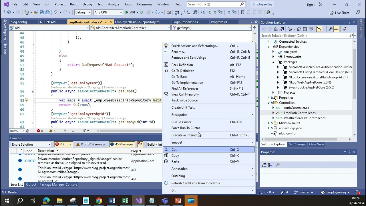 Nlog Implementation in ASPNetCore for Azure Blob Storage/Private Server or VM