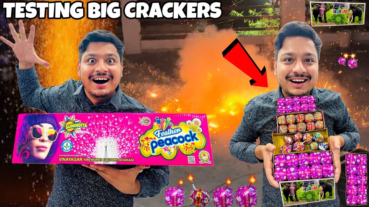 Testing New And Different Crackers*🔥 ( Bullet, Sutli, Aalubamb, Bahubali)