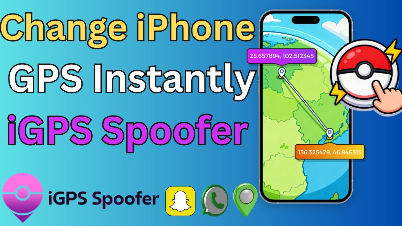 Change iPhone GPS Location Instantly! iGPS Spoofer for iOS