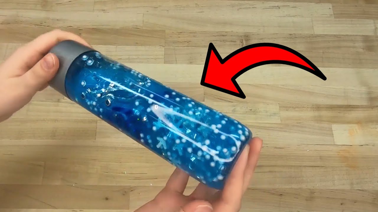 Как сделать снежные сенсорные бутылки | Maker Mondays
