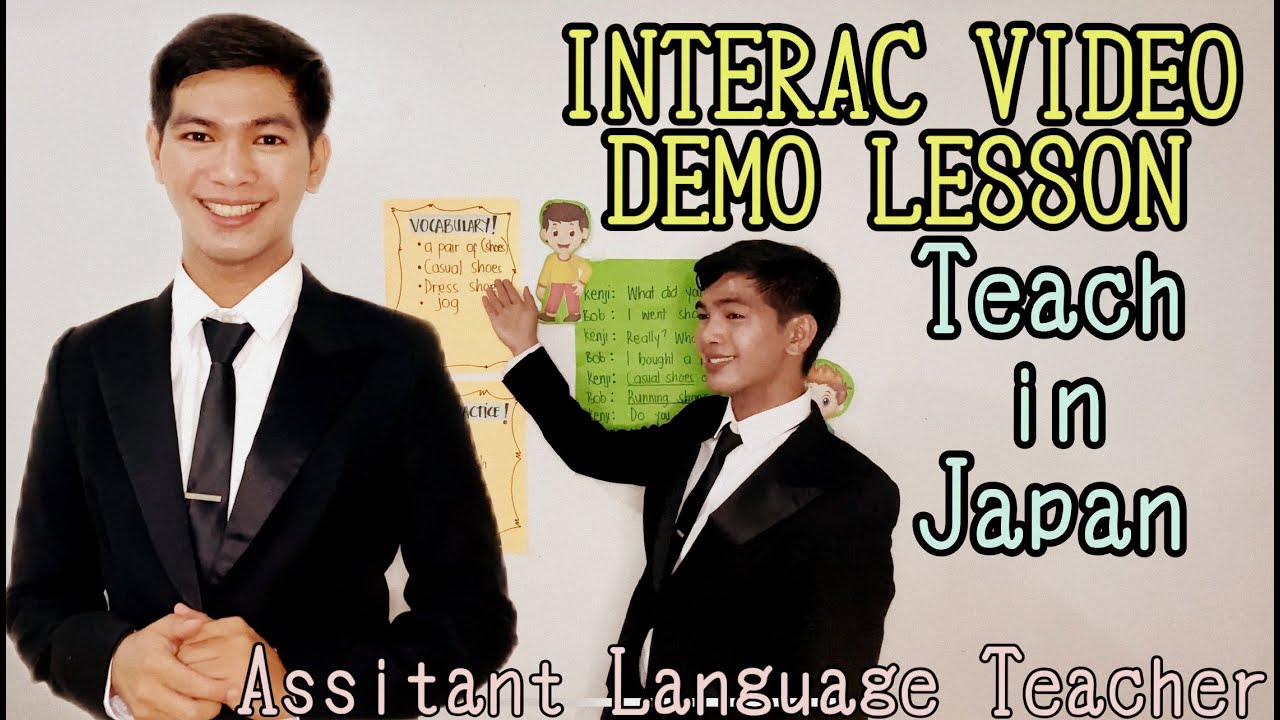 TEACH IN JAPAN | Interac | My Video Lesson Demonstration