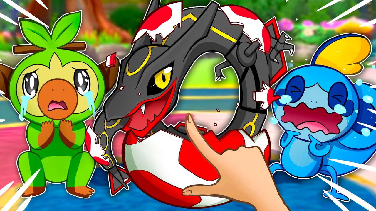 Pokemon Sword But SHINY EGGS Decide my Team