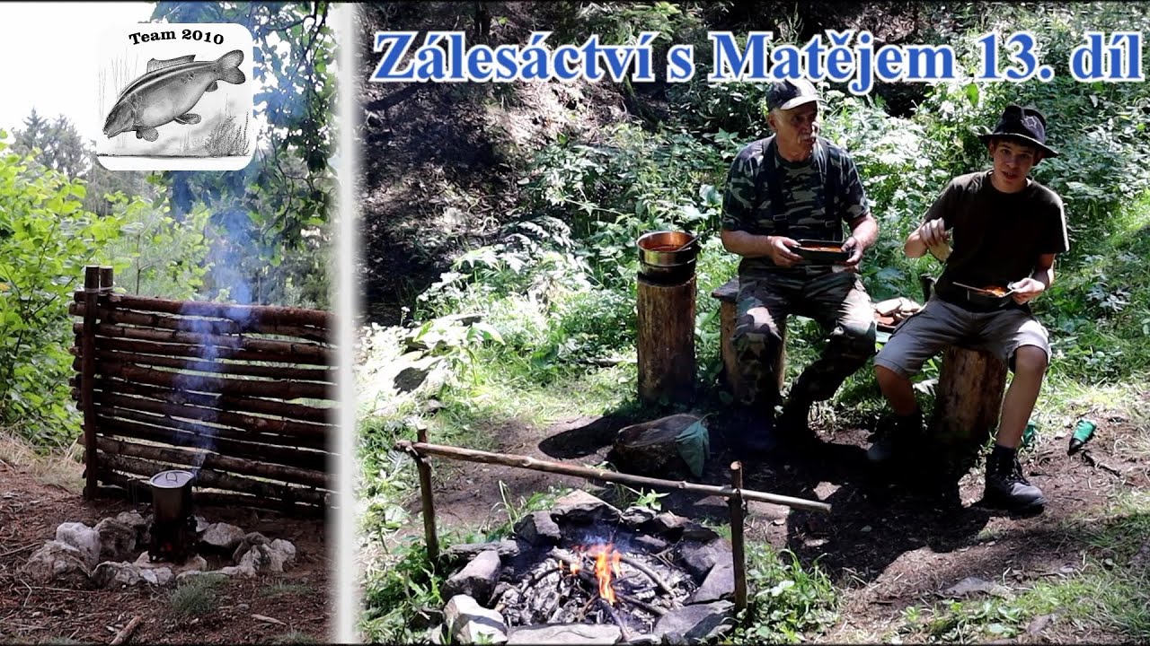 Zálesáctví s Matějem - Na houbách s dědou