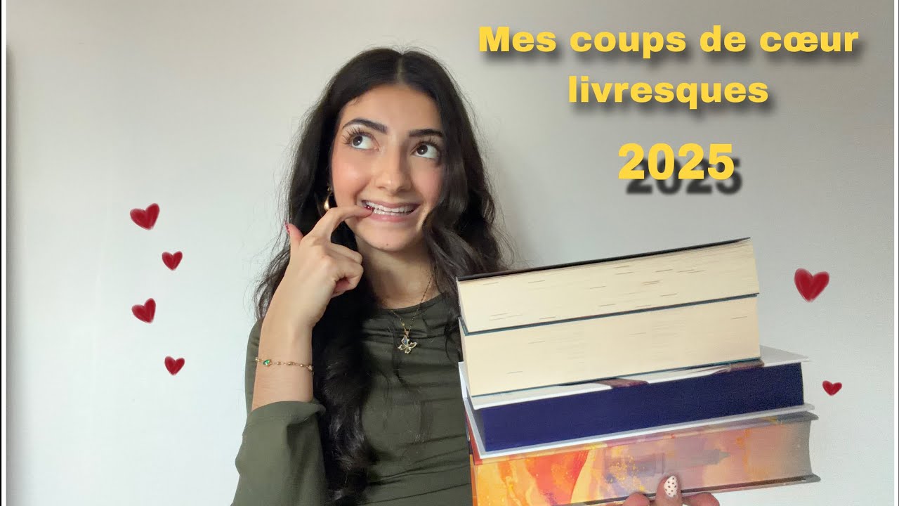Mes coups de cœur livresques 2025 📚❣️