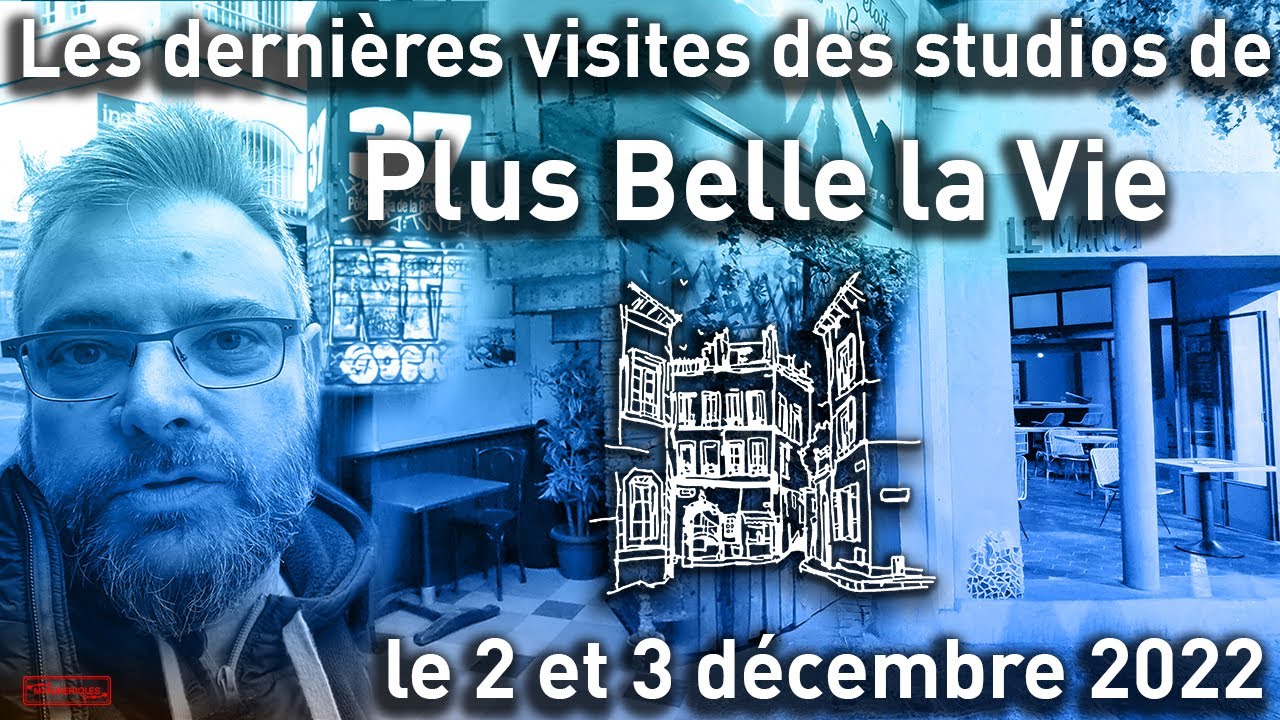 Plus Belle la Vie visite des studios