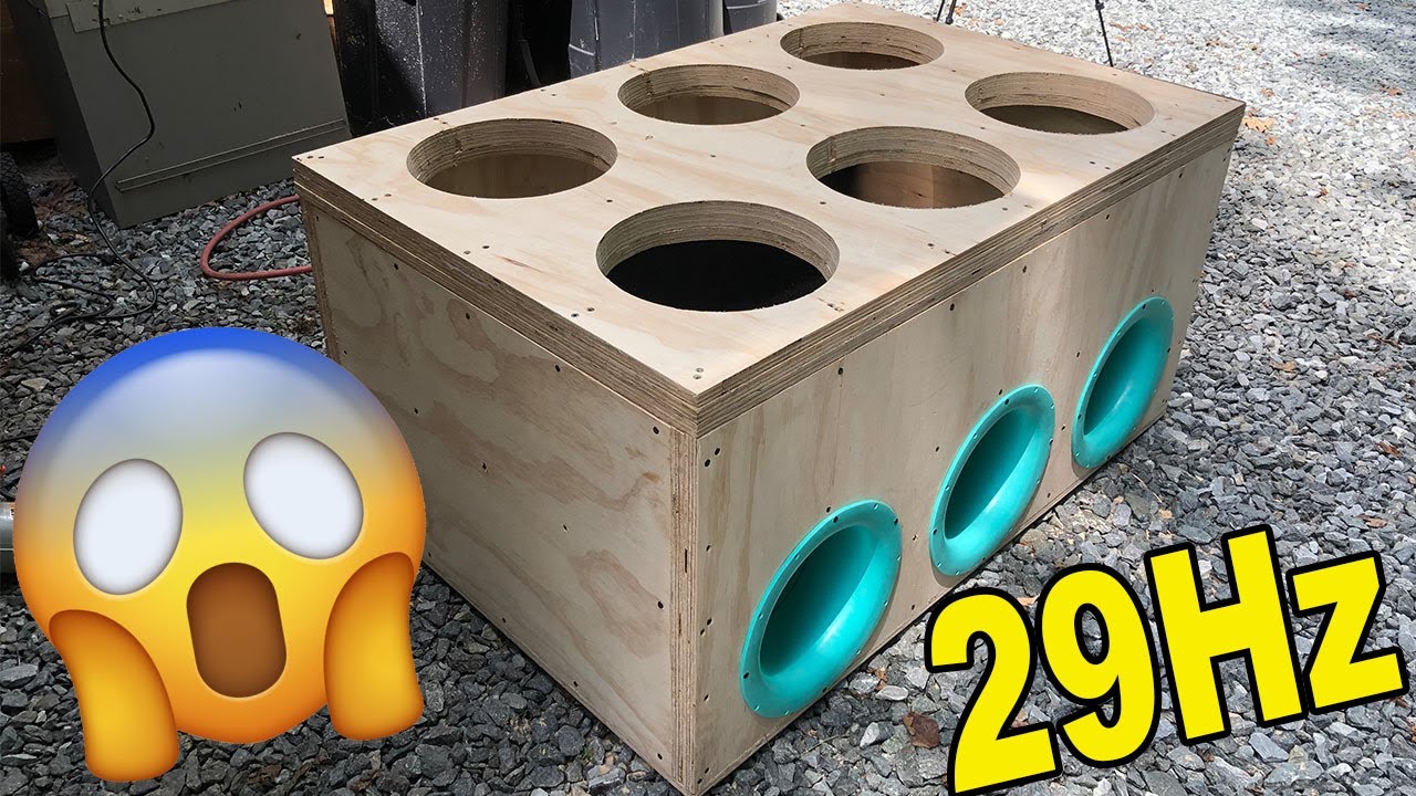 INSANE BOX FOR SIX 12s!! Sundown Audio Show Build!
