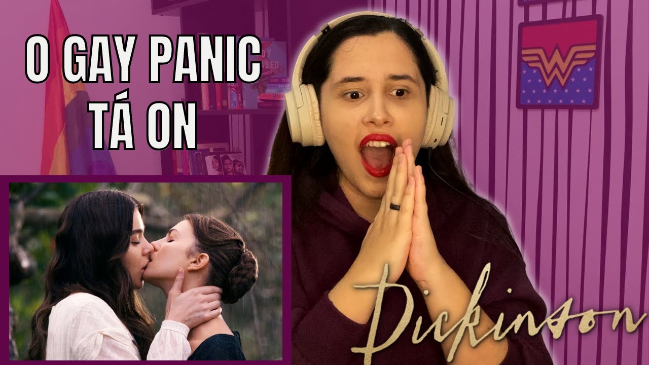 REAGINDO A EMISUE (DICKINSON) PELA PRIMEIRA VEZ | Lésbica reage a Dickinson (Temp. 1, 2 e 3)