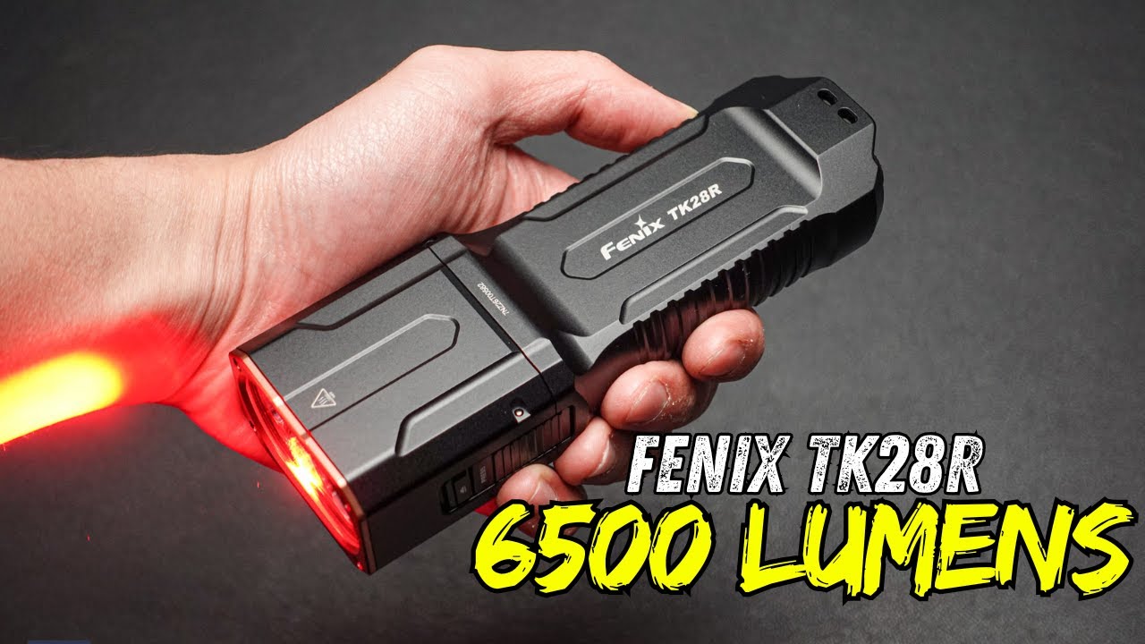 Review Fenix TK28R - 6500 Lumens: cây đèn không dành cho Newbie!