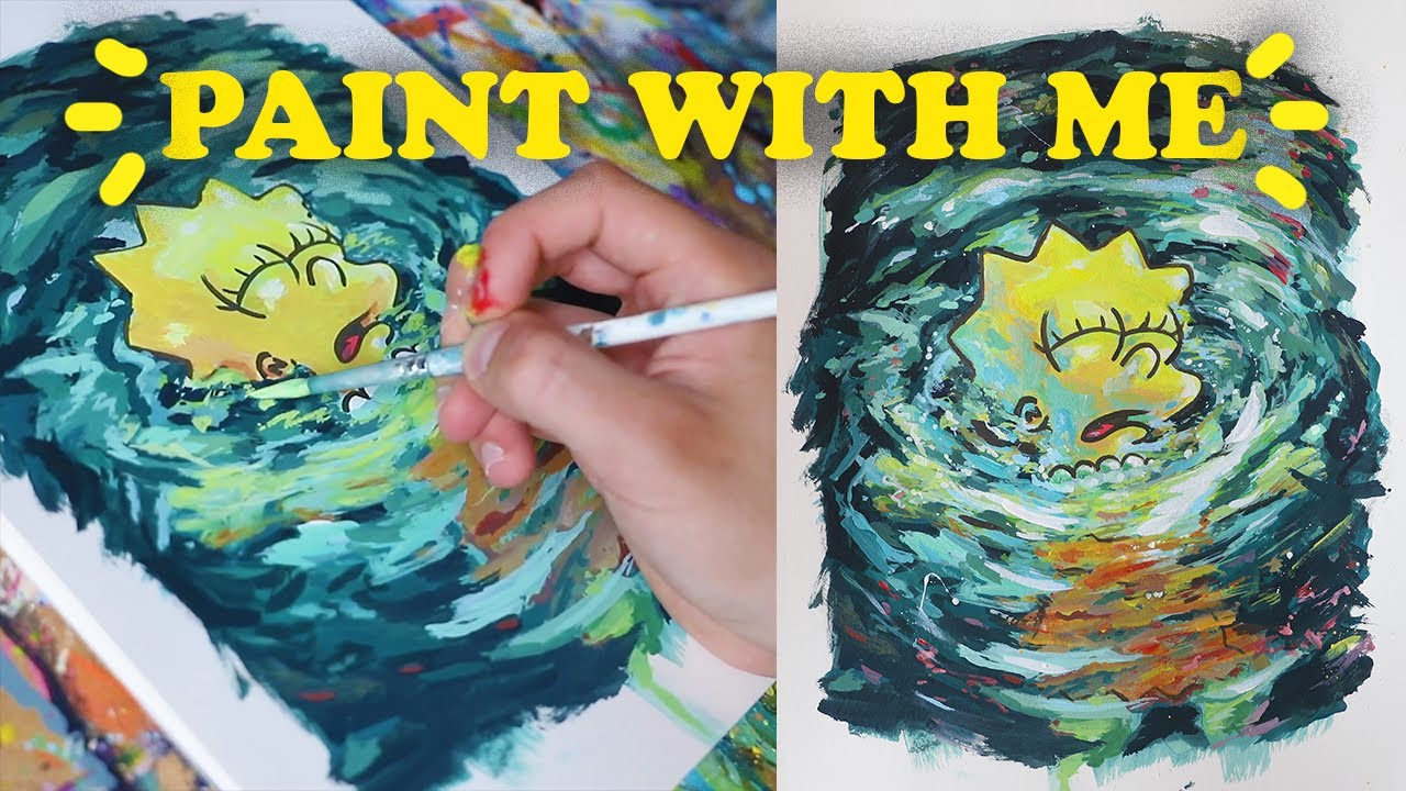 Paint With Me // Acrylic Painting by Nick