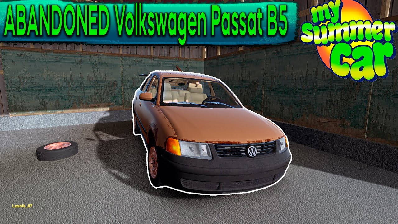 My Summer Car КУПИЛ ЗАБРОШЕННЫЙ Volkswagen Passat B5 НА ФЕРМЕ