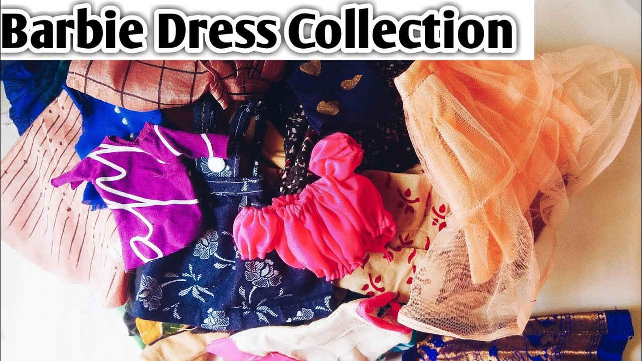 Showing All My Barbie Dresses || Doll Dress Collection || Harini Creations