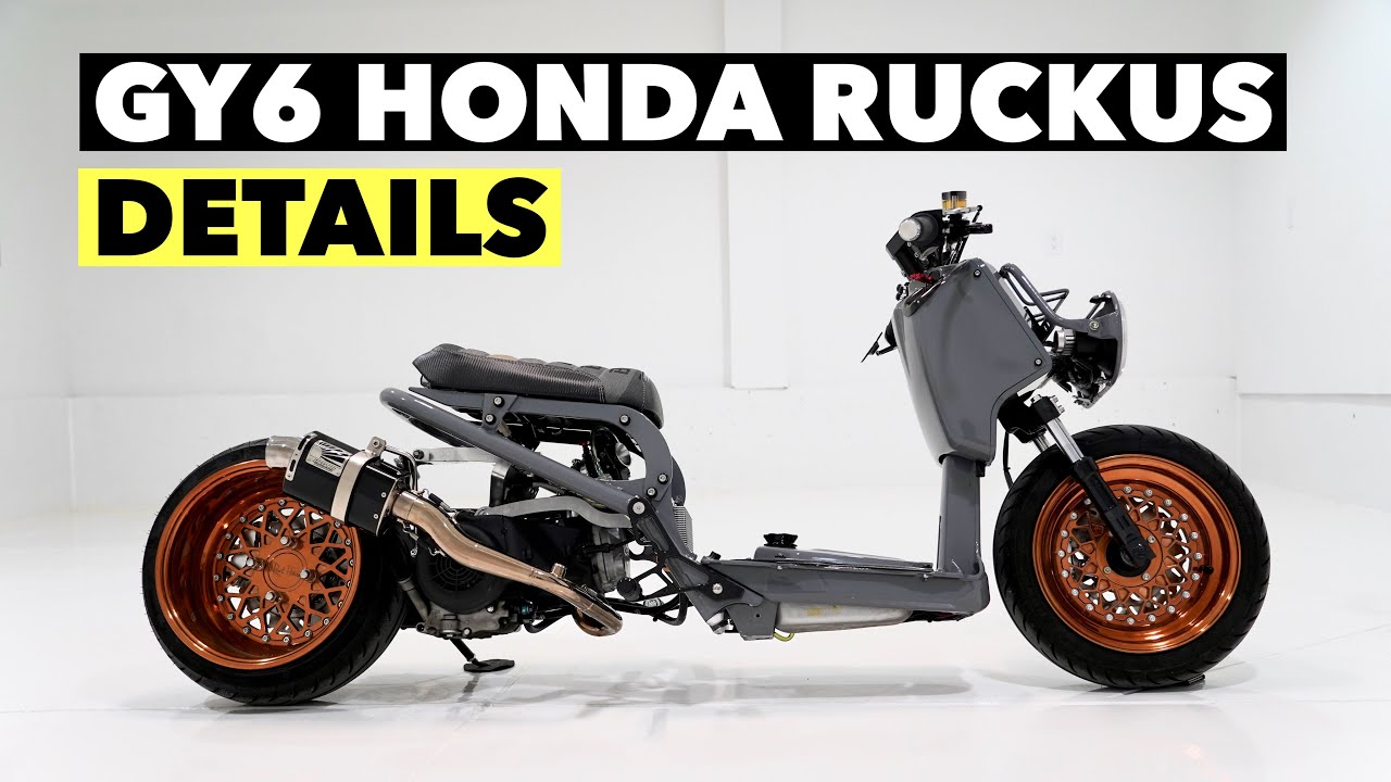 232cc GY6 Honda Ruckus Build