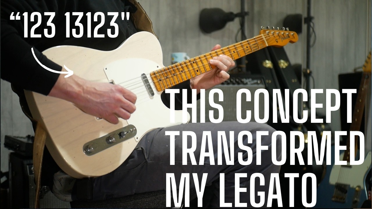 This Legato Concept TRANSFORMED My Playing - 123 13123