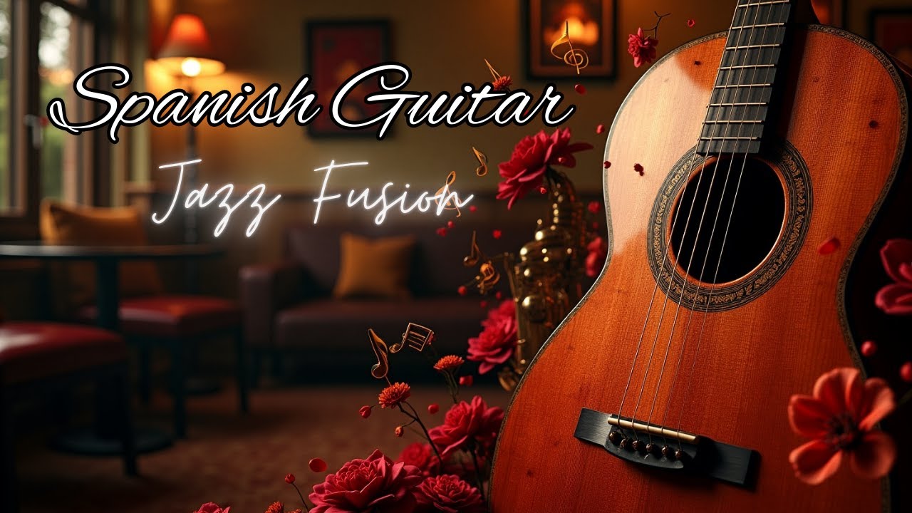 Spanish Guitar Jazz Fusion 🎸✨ | Passionate Flamenco Meets Smooth Jazz Vibes