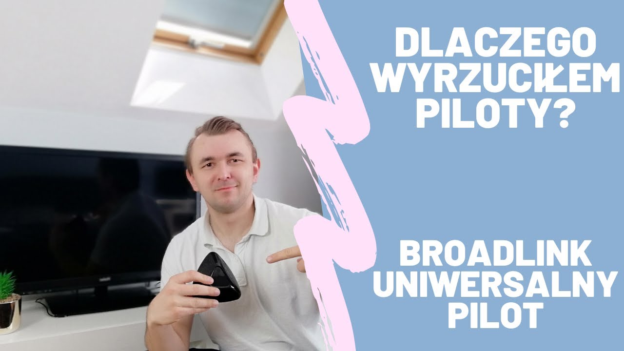 🎦 Broadlink RM Pro uniwersalny pilot do telewizora tv sterowanie. Inteligentny dom