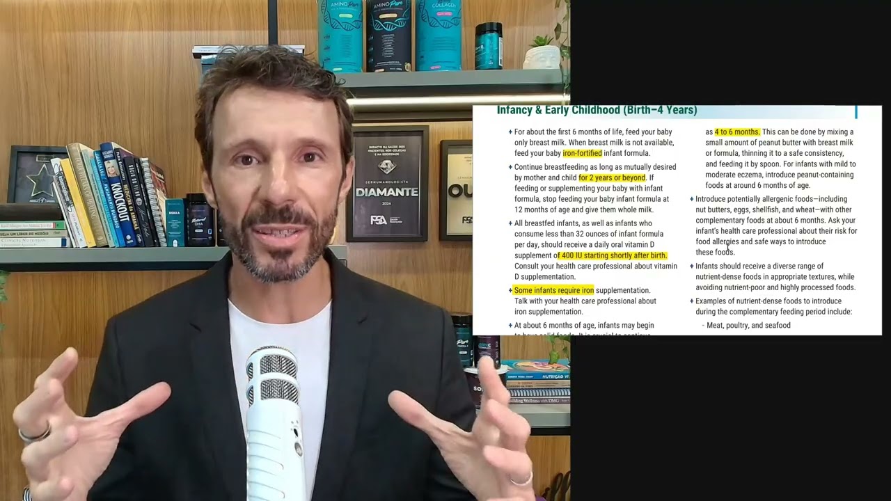 Novas Diretrizes Alimentares dos EUA  acertos  erros e o que ninguém está falando - Parte 3