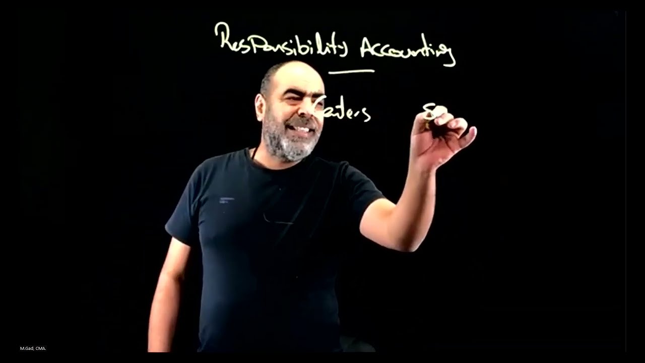 responsibility accounting - محاسبه المسؤليه
