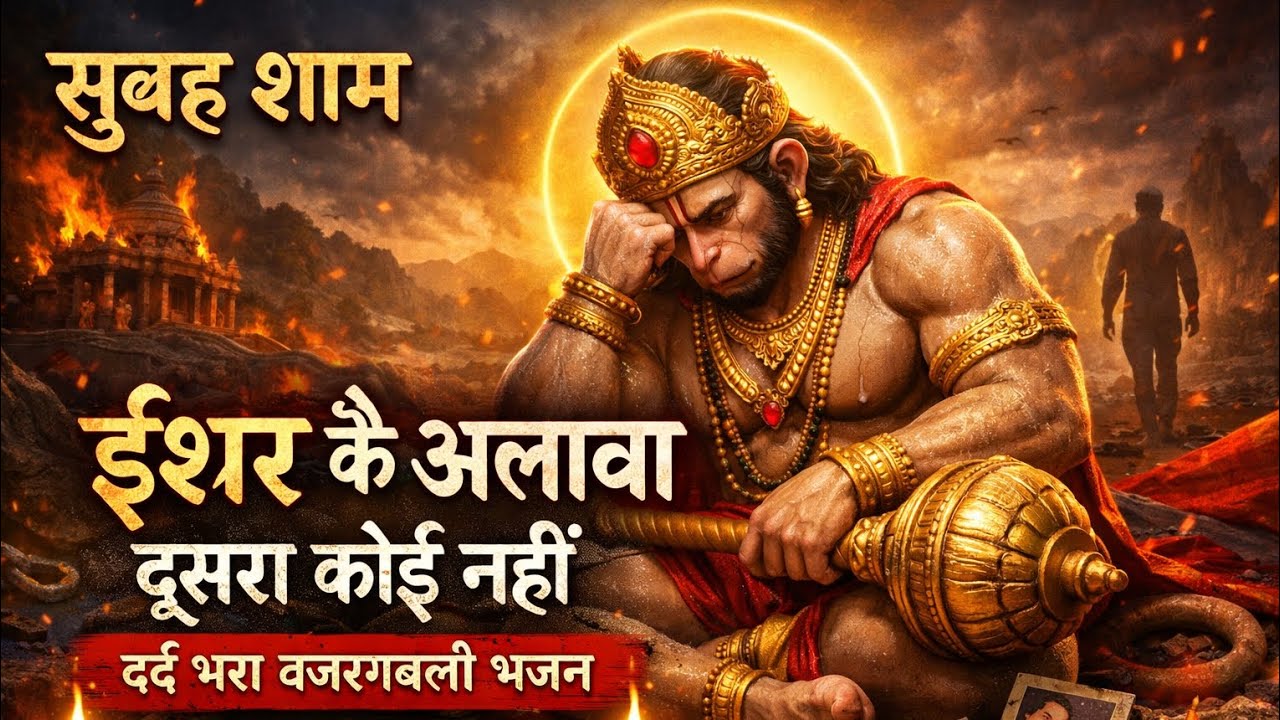 सुबह शाम – ईश्वर के अलावा दूसरा कोई नहीं | दर्द भरा बजरंगबली भक्ति गीत New song 2026