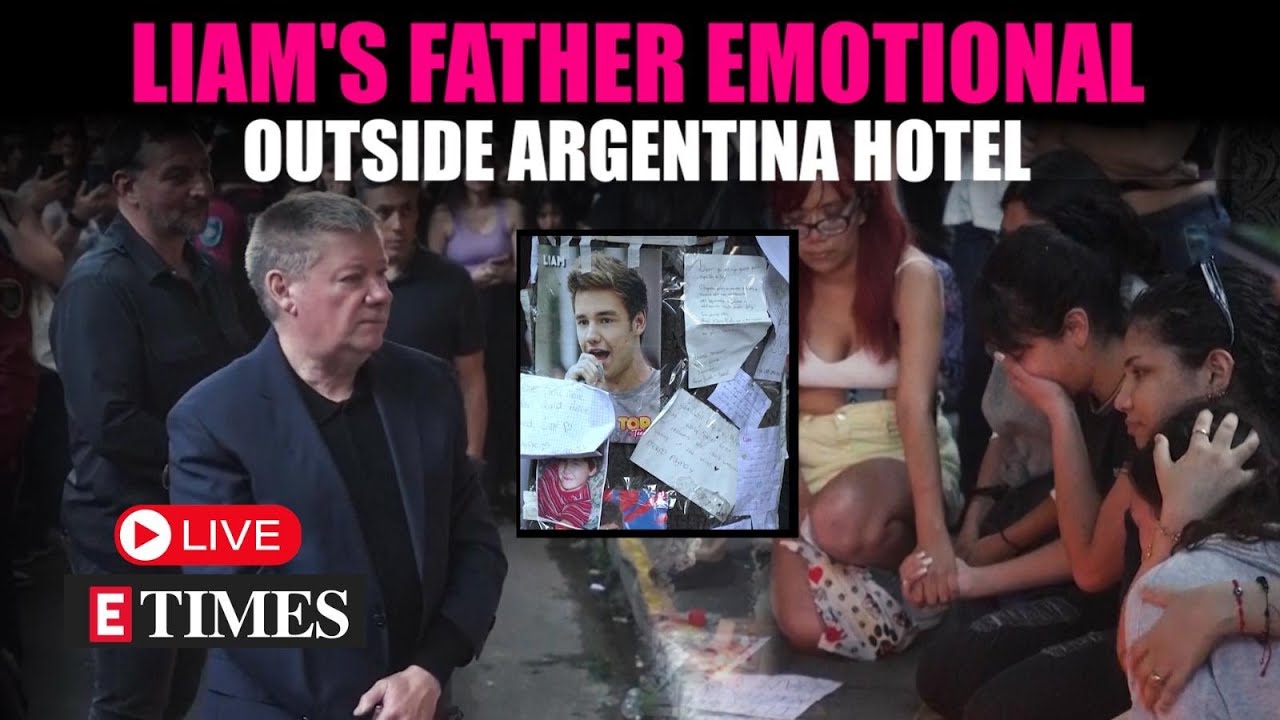 LIVE: Liam Payne's Father Arrives In Argentina; Grieves Outside Buenos Aires Hotel