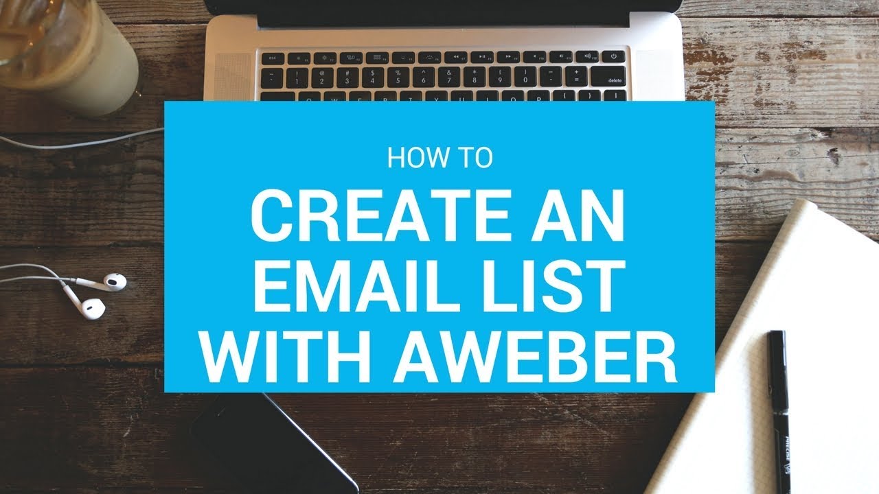 Aweber Tutorial 2017 - Learn How To Build List and Sign Up Forms!