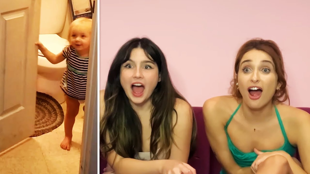 “She Went into a Different Dimension!” 😲 | Syd & Olivia Review Fails | Peachy 2023