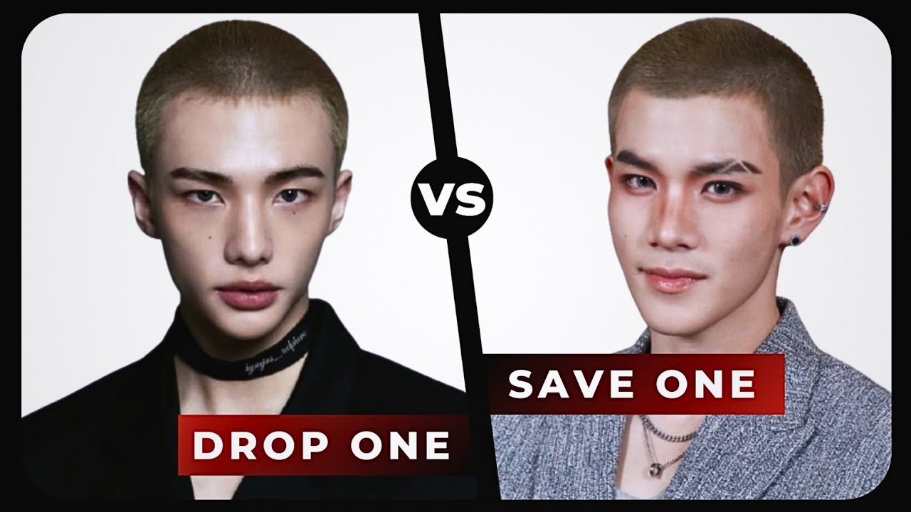 [ VERY HARD ] 🎮 Save One vs Drop One ( kpop idol vs gmmtv actor ) #1