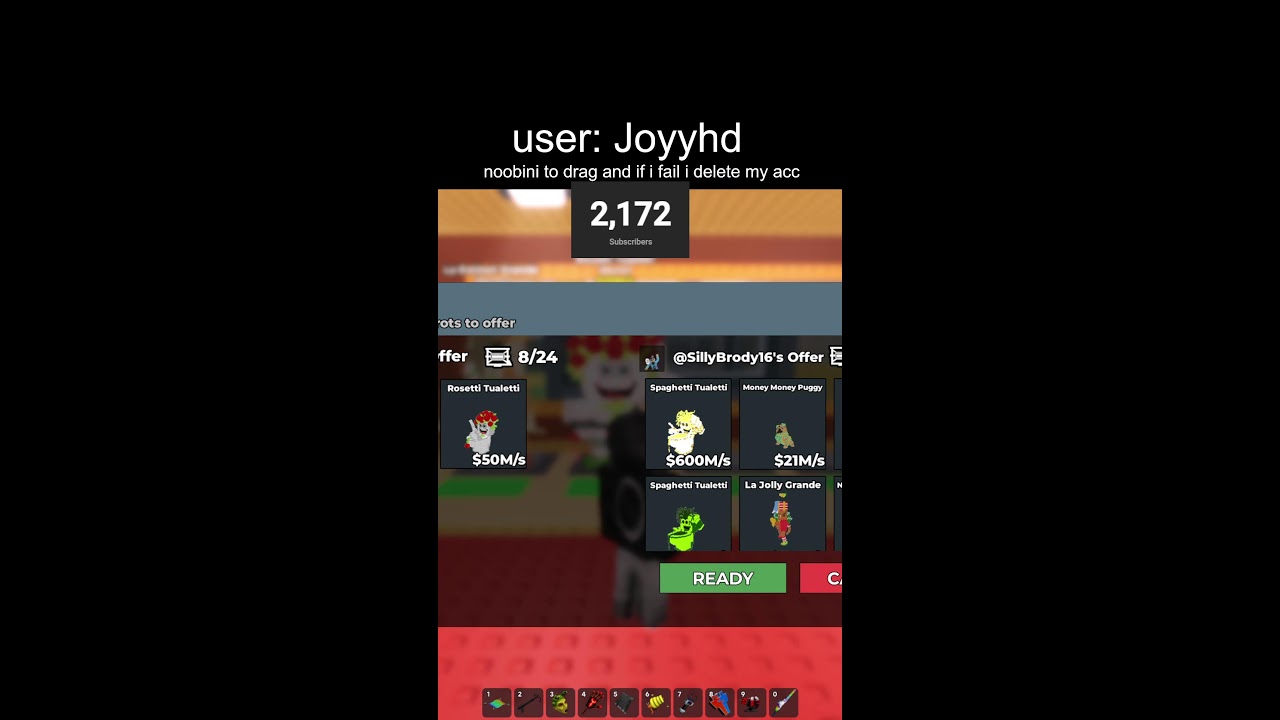 trading in steal a brainrot
