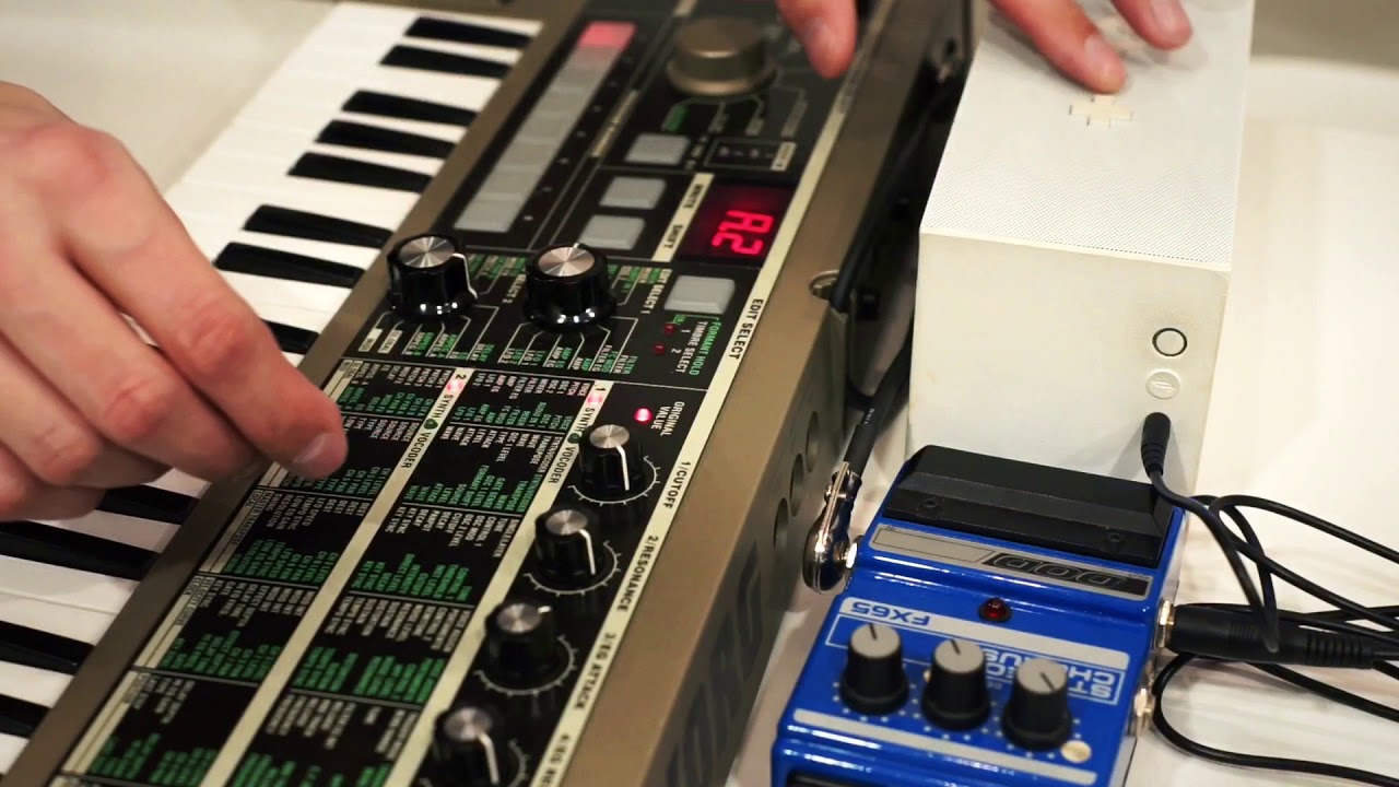 microKORG to-go and 1 essential recording trick