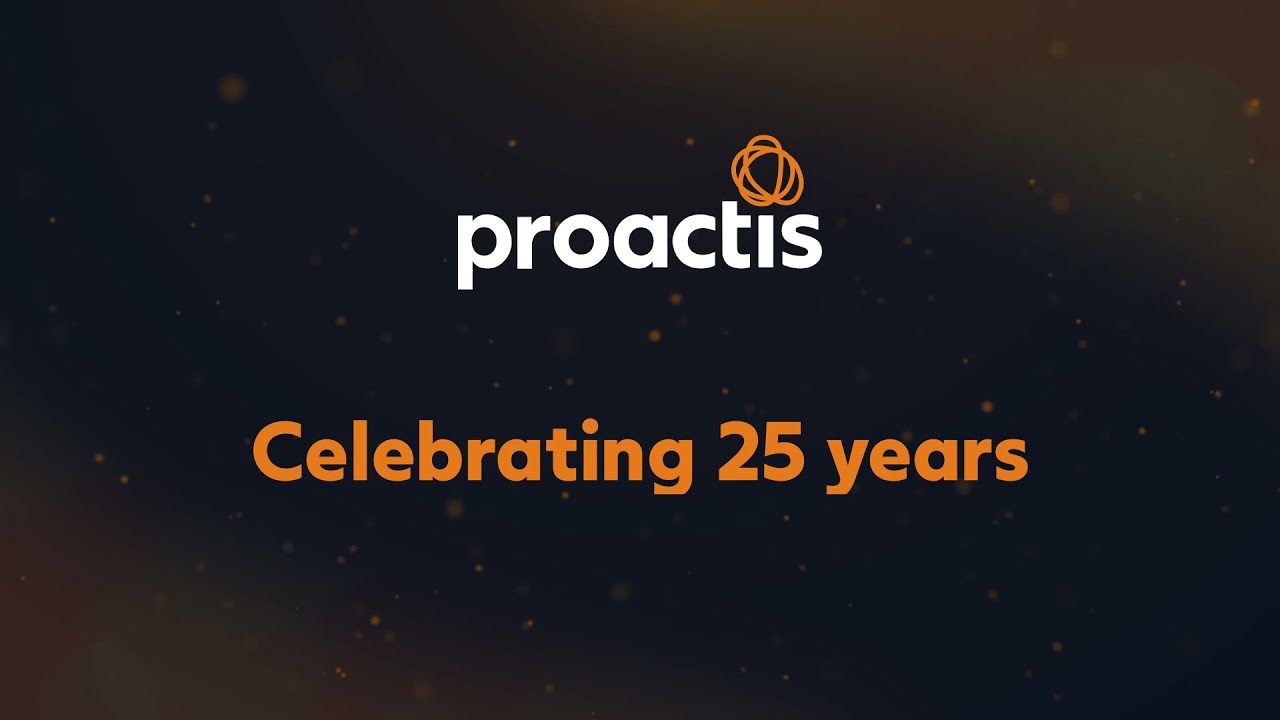 Proactis Controlling Spend for 25 Years