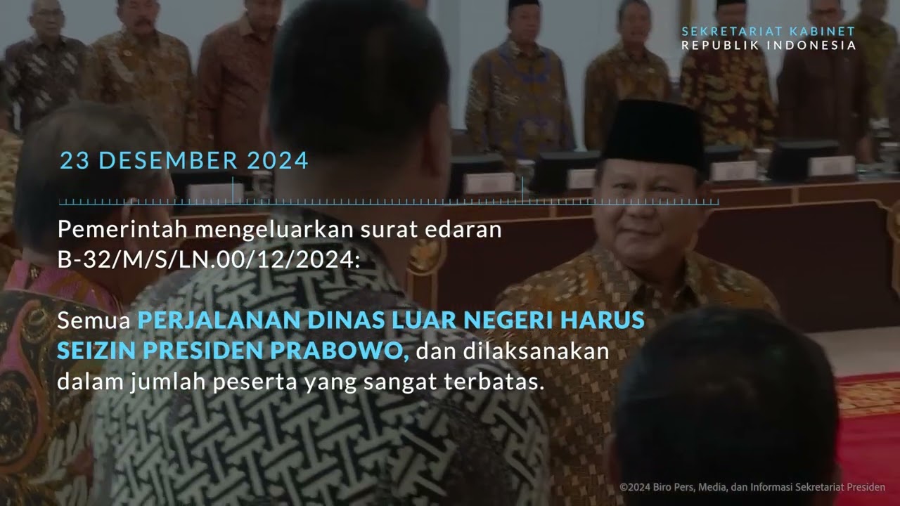 Pencapaian 100 Hari Kabinet Merah Putih | Bersama membangun Negeri