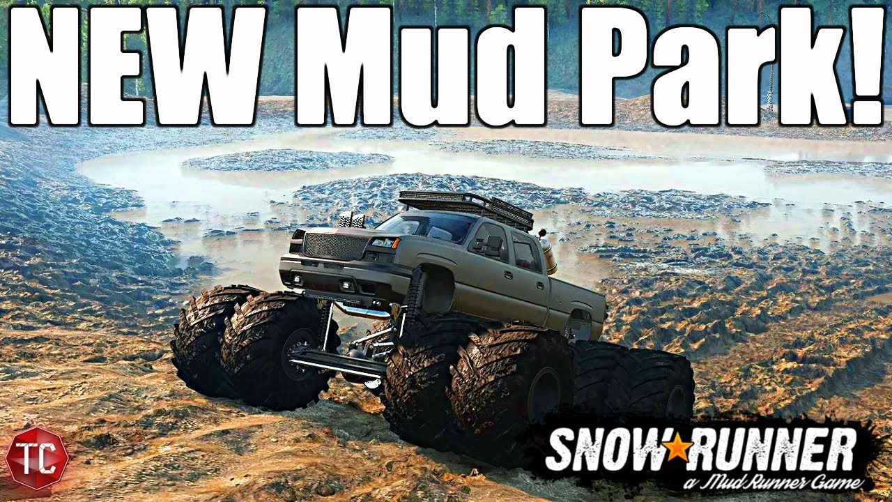 SnowRunner: Sling Valley MUD PARK! MUDDING PARADISE!!