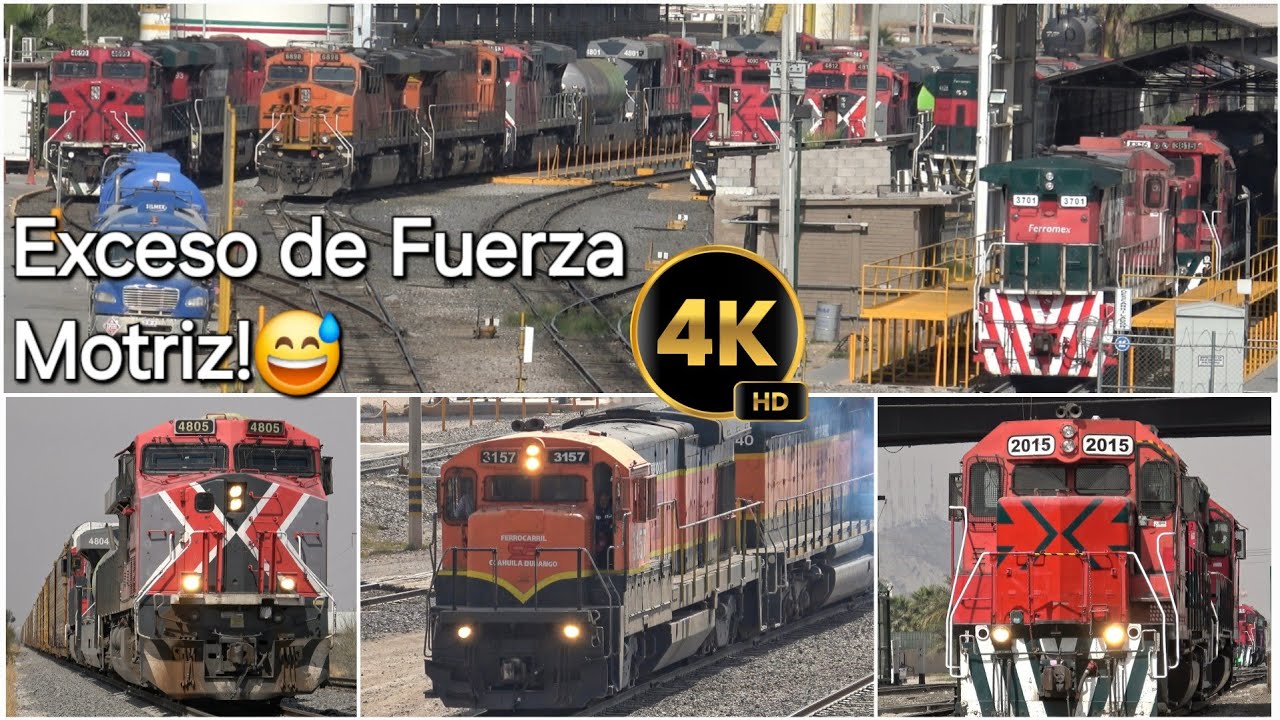 Escasez de Carga! Actividad de Ferromex y Coahuila Durango.