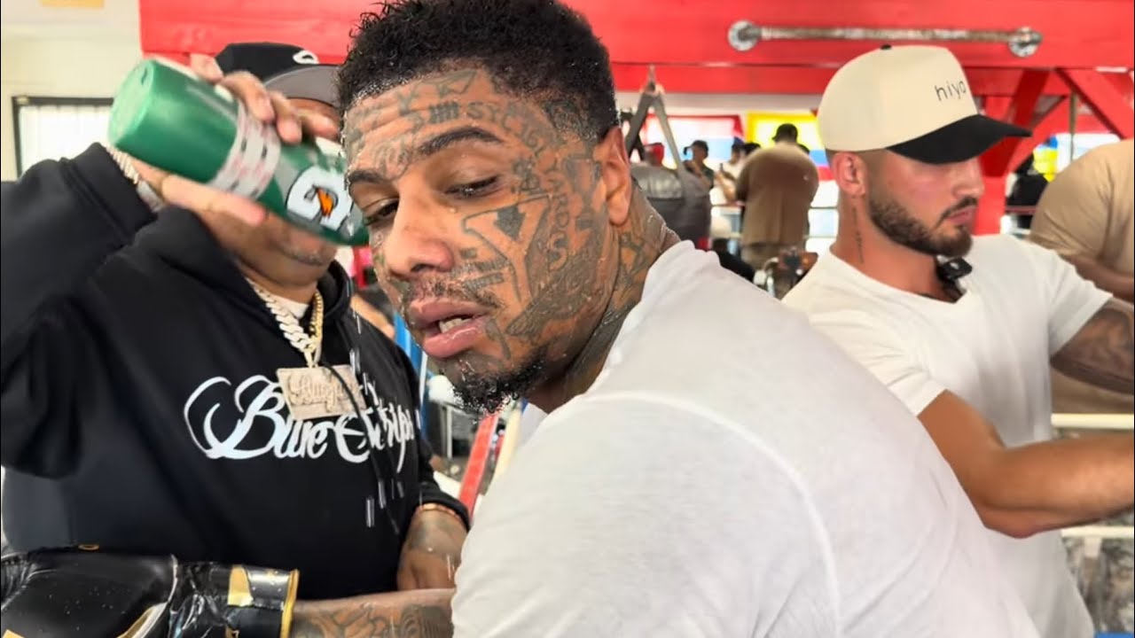 Blueface After Getting DESTROYED by Keyshawn Davis — COMPARES Him to Floyd Mayweather