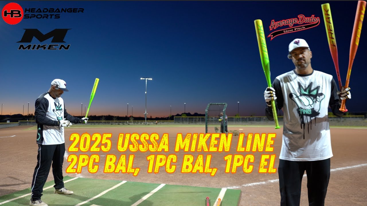 2025 Miken Freaks | 2PC BAL, 1PC BAL, 1PC EL | USSSA Slowpitch Bat Review