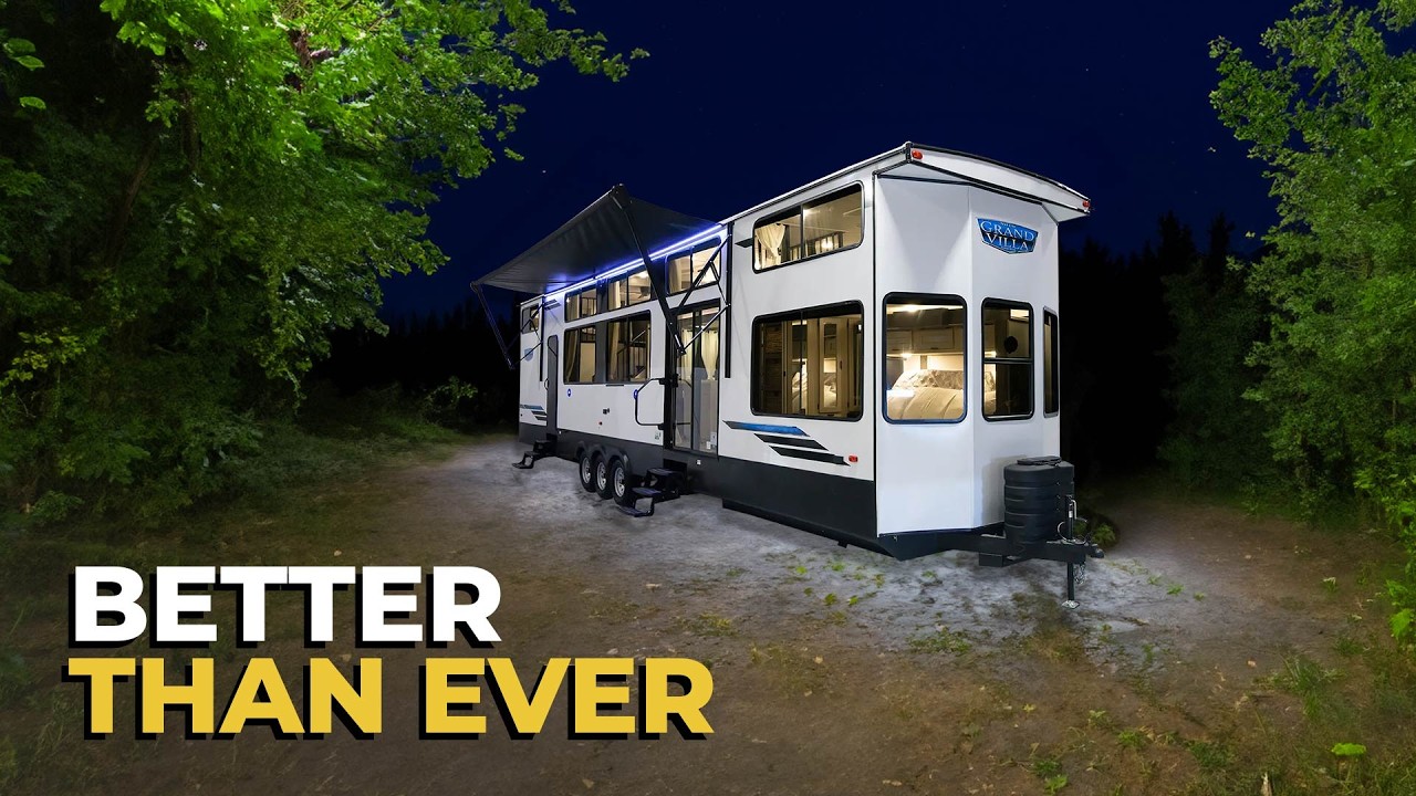 NEW High-End Destination Camper!! 2025 Salem Grand Villa 44VIEW | RV Review
